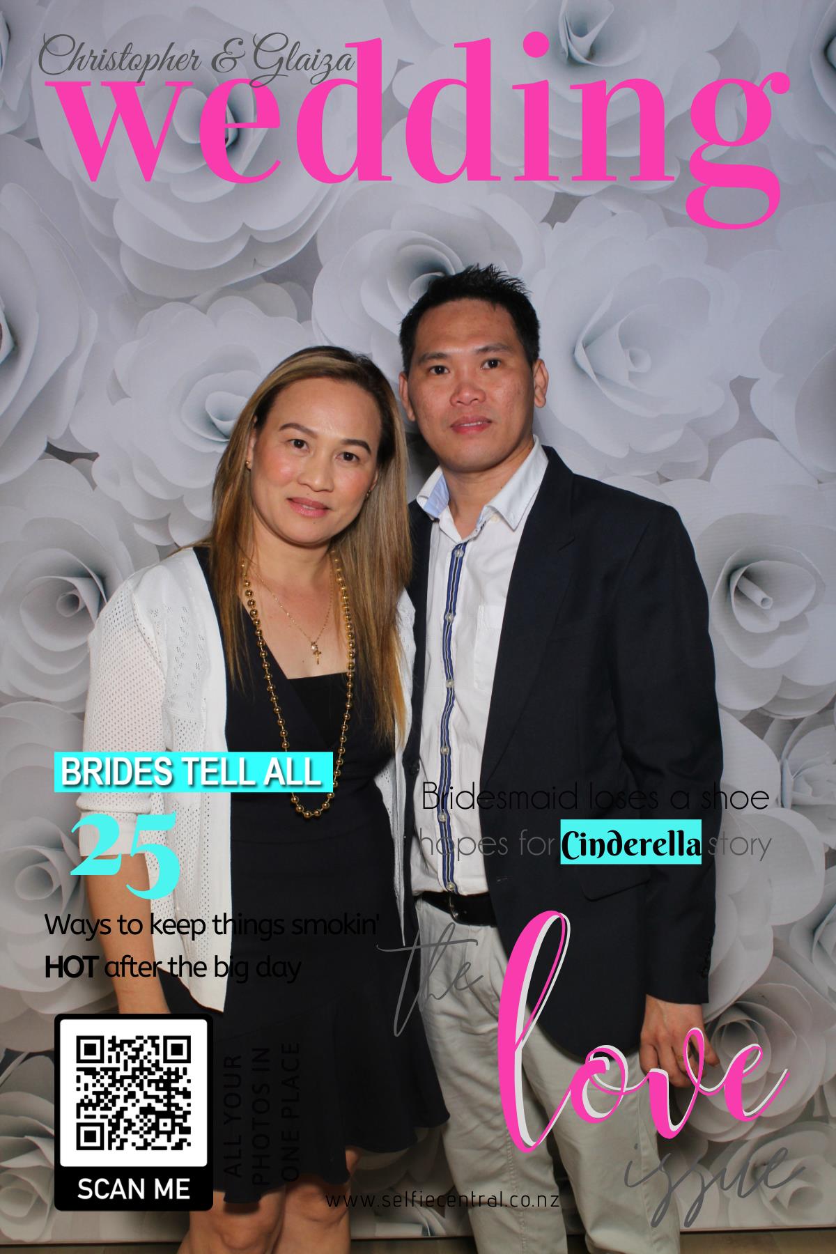 Christopher and Glaiza's Wedding | View more photos from the event at gallery.photobooth.co.nz/u/SelfieCentral/Christopher-and-Glaizas-Wedding